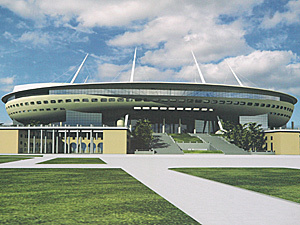 Начальный проект стадиона для "Зенита" изменили по ходу строительства.