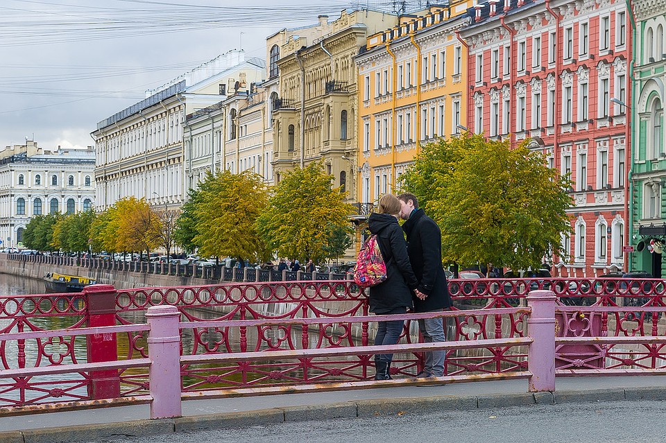 Питер в октябре фото