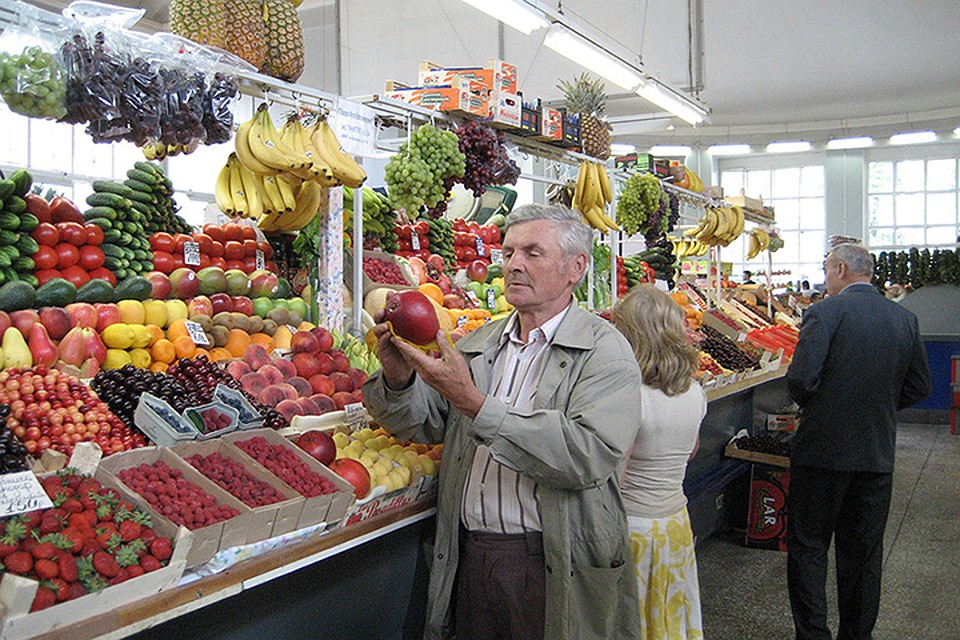 Рынок василеостровский фото