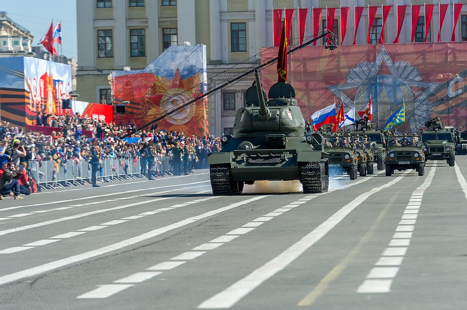 План празднования 9 мая в санкт петербурге