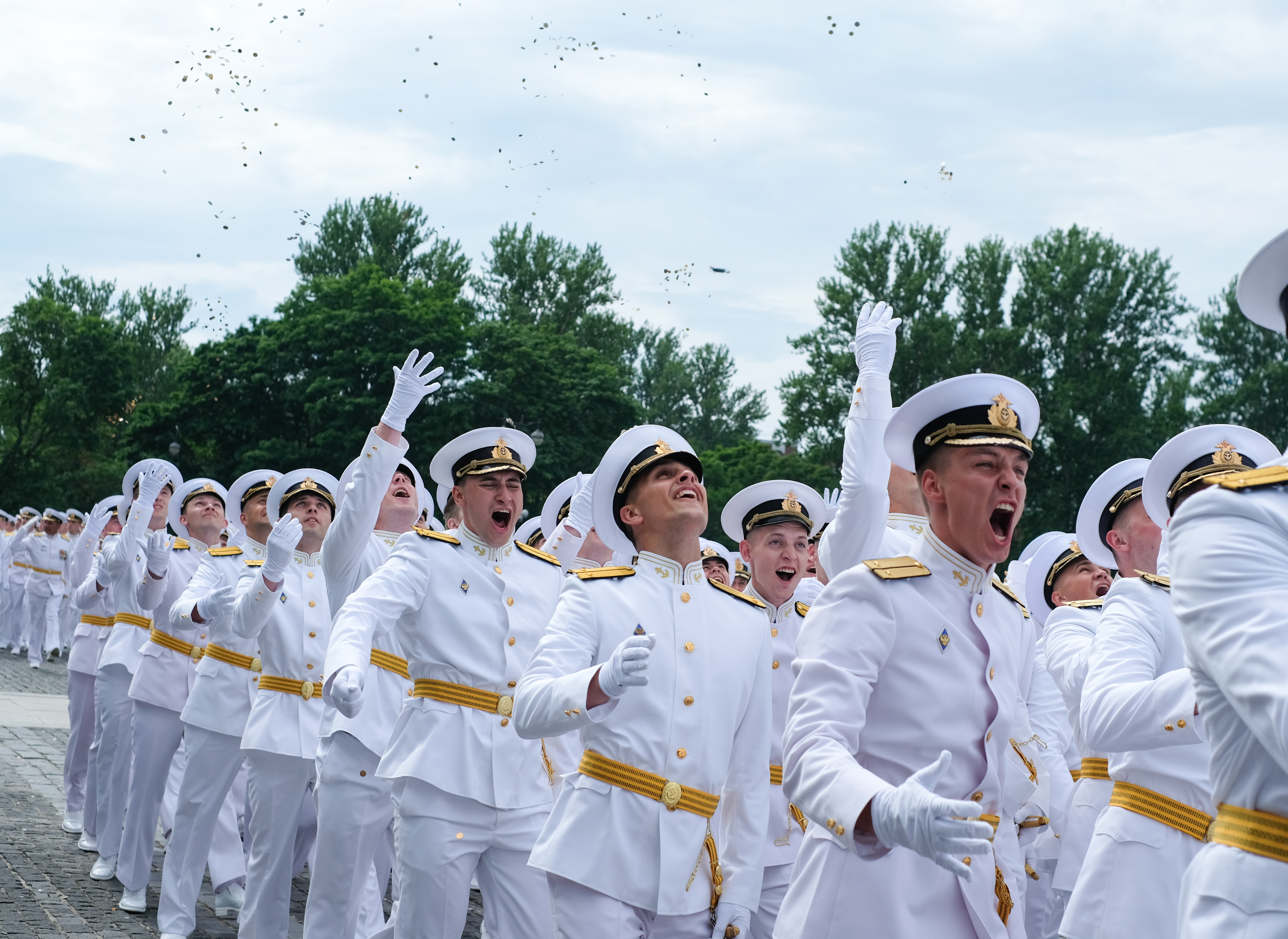 Выпуск лейтенантов ВМФ Кронштадт 2021