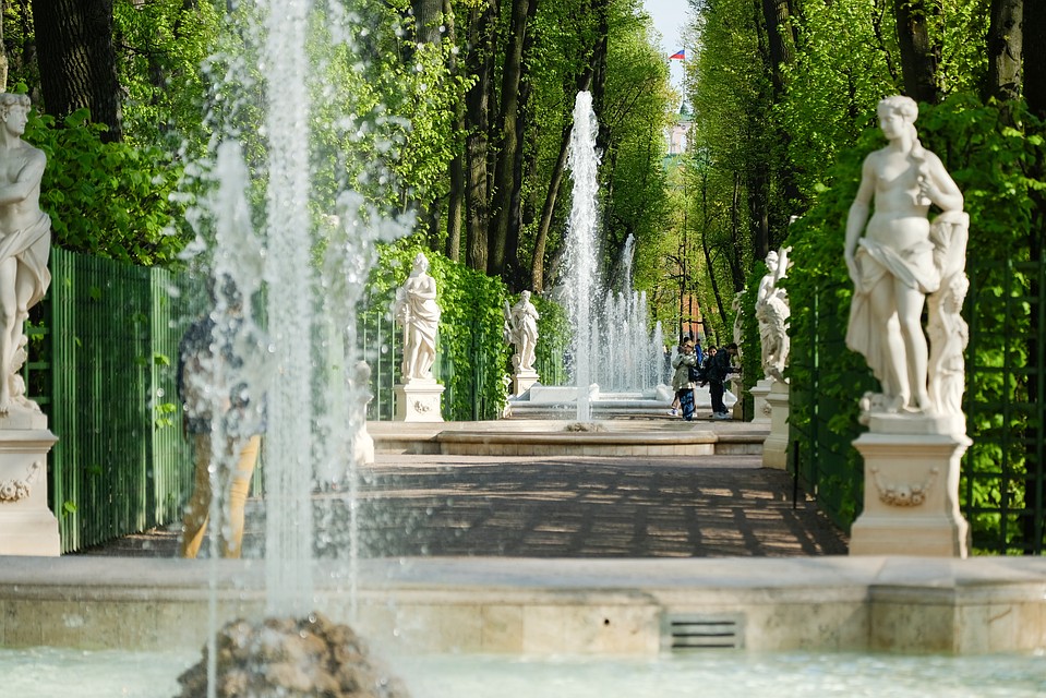 Летний сад в санкт петербурге сейчас фото