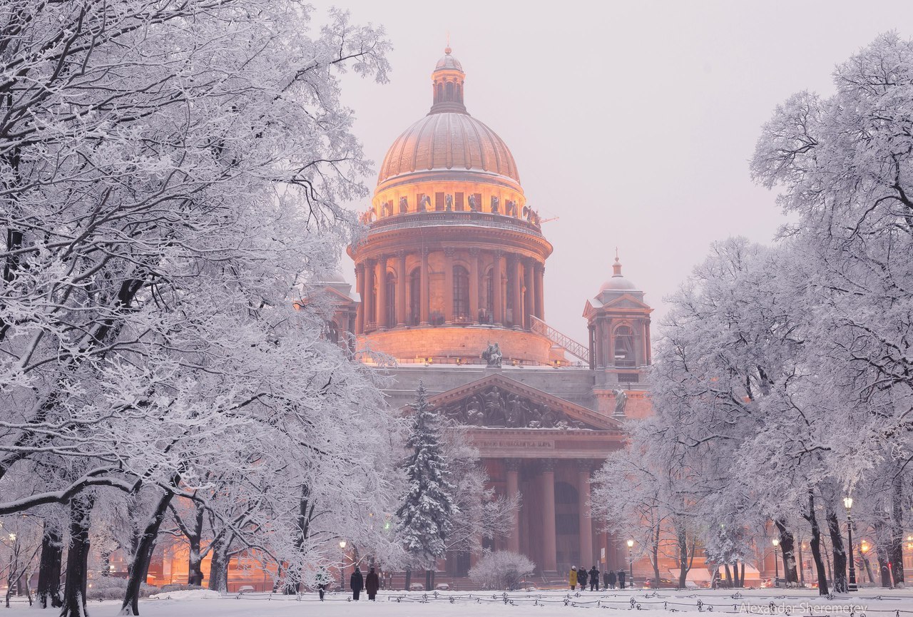 санкт петербург январь