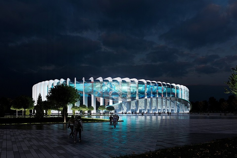 Нова арена санкт петербург фото